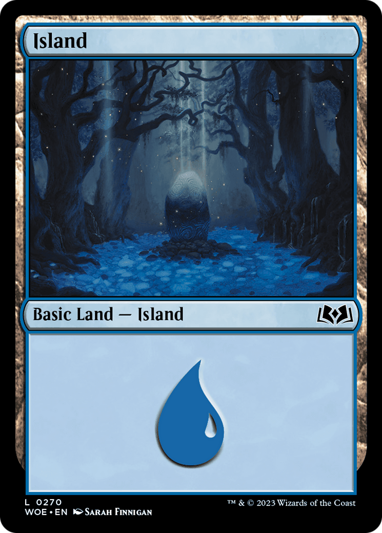 Island (WOE-270) - Wilds of Eldraine Foil