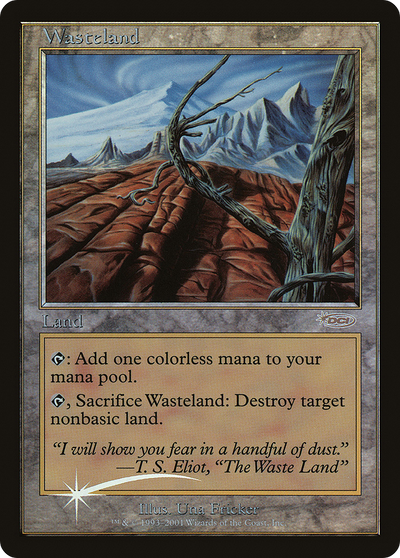 Wasteland (MPRP-) - Magic Player Rewards 2001 Foil