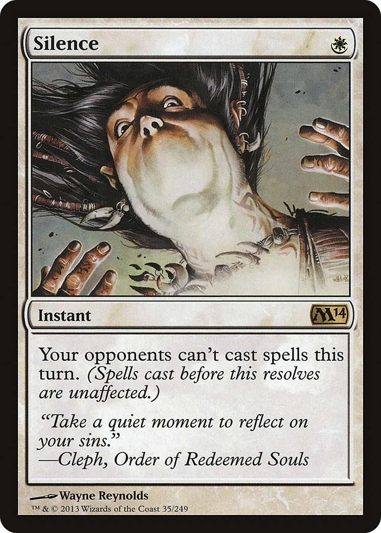 Silence (M14-035) - Magic 2014