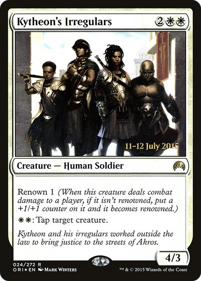 Kytheon's Irregulars (PRE-24S) - Magic Origins Promos Foil