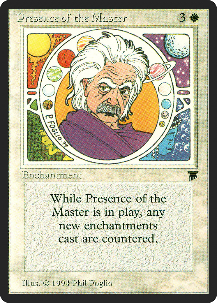 Presence of the Master (LEG-031) - Legends