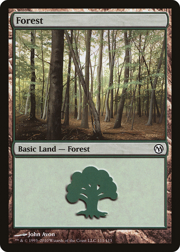Forest (DPA-111) - Duels of the Planeswalkers