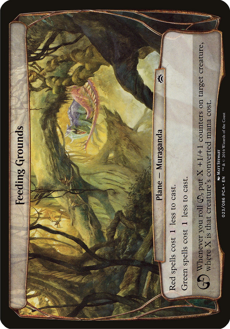 Feeding Grounds (OVER-023) - Planechase Anthology Planes