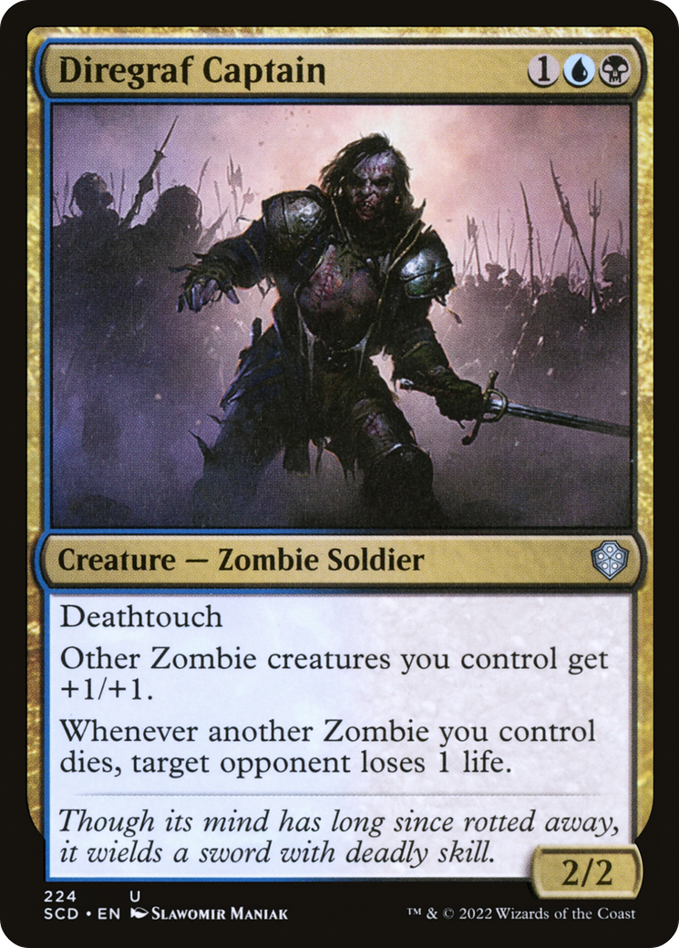 Diregraf Captain (SCD-224) - Starter Commander Decks