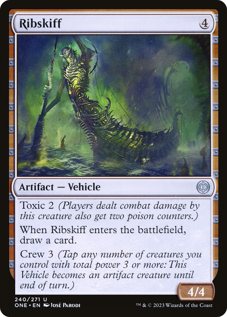 Ribskiff (ONE-240) - Phyrexia: All Will Be One Foil