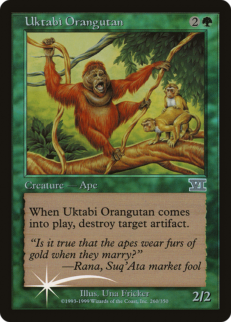 Uktabi Orangutan (ARENA-003) - Arena League 2000 Foil