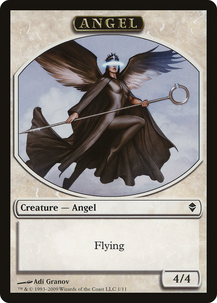 Angel (ZEN-001) - Zendikar Tokens