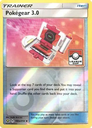 Pokegear .0 (League Cup) 182a/214 - League & Championship Cards Reverse Holofoil