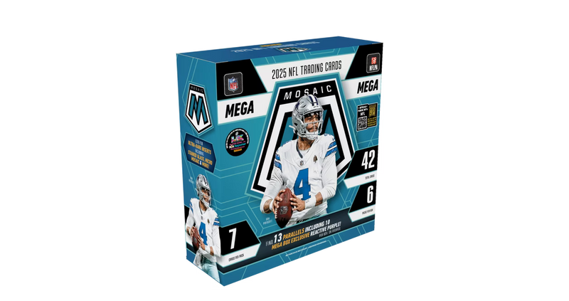 2025 Panini Mosaic NFL Football Mega Box