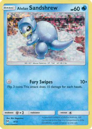 Alolan Sandshrew 004/12 - McDonalds Promos 2019 Holofoil