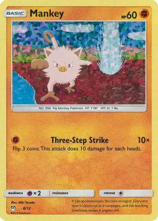 Mankey 008/12 - McDonalds Promos 2019 Holofoil