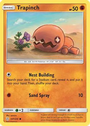 Trapinch 107/236 - SM  Cosmic Eclipse