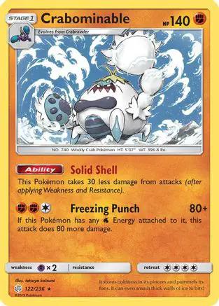Crabominable 122/236 - SM  Cosmic Eclipse