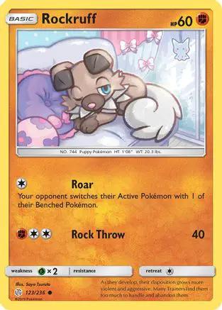 Rockruff 123/236 - SM  Cosmic Eclipse