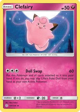 Clefairy 144/236 - SM  Cosmic Eclipse