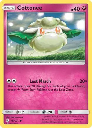 Cottonee 147/236 - SM  Cosmic Eclipse