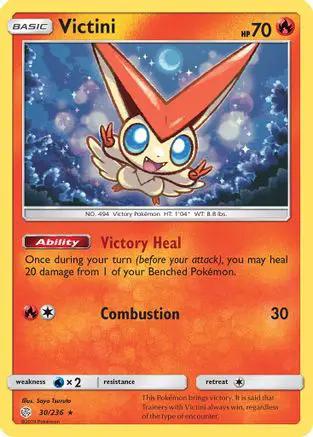 Victini 030/236 - SM  Cosmic Eclipse Holofoil