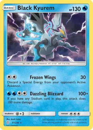 Black Kyurem 061/236 - SM  Cosmic Eclipse Reverse Holofoil