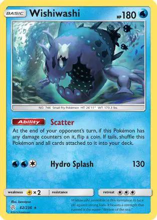 Wishiwashi 062/236 - SM  Cosmic Eclipse Holofoil
