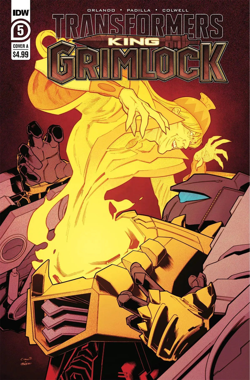 Transformers King Grimlock #5 (Of 5) A Cian Tormey Steve Orlando (02/02/2022) Idw