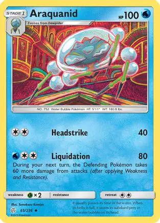 Araquanid 065/236 - SM  Cosmic Eclipse
