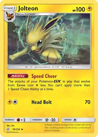 Jolteon 070/236 - SM  Cosmic Eclipse