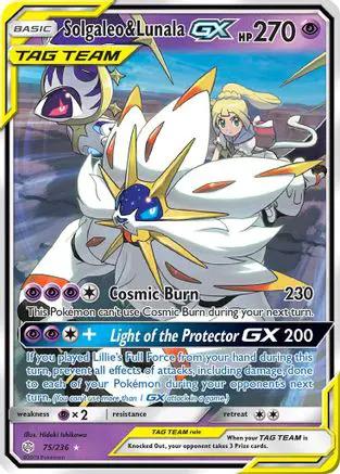Solgaleo & Lunala GX 075/236 - SM  Cosmic Eclipse Holofoil