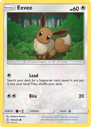Eevee 166/236 - SM  Cosmic Eclipse