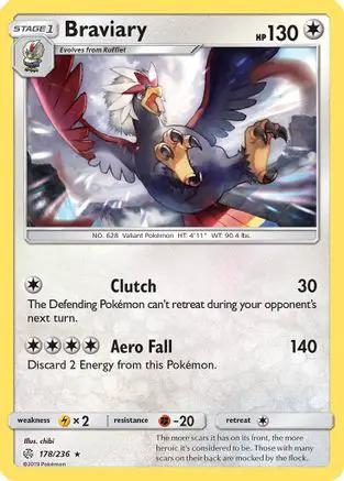 Braviary 178/236 - SM  Cosmic Eclipse