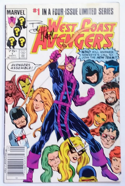 Marvel Comics: West Coast Avengers #1 (Signed)
