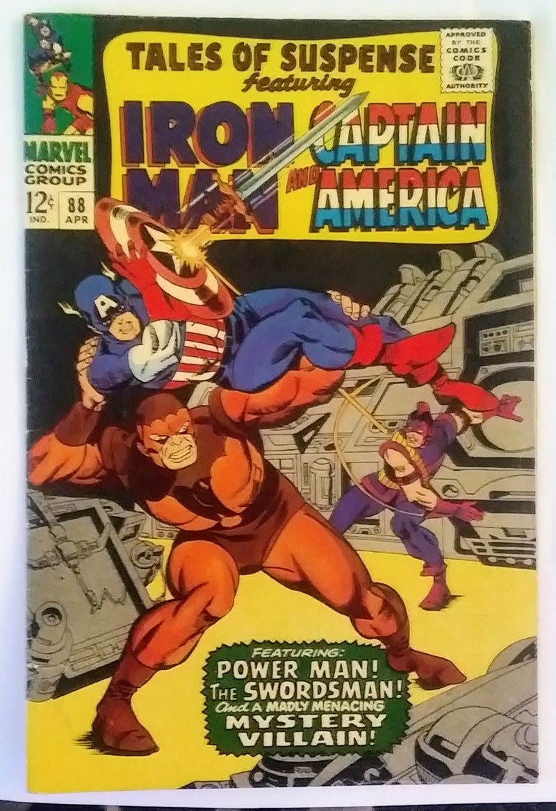 Tales of Suspense #088, Marvel Comics (April 1967, VG-)