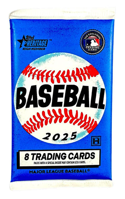 2025 Topps Heritage High Number Baseball Hobby Pack