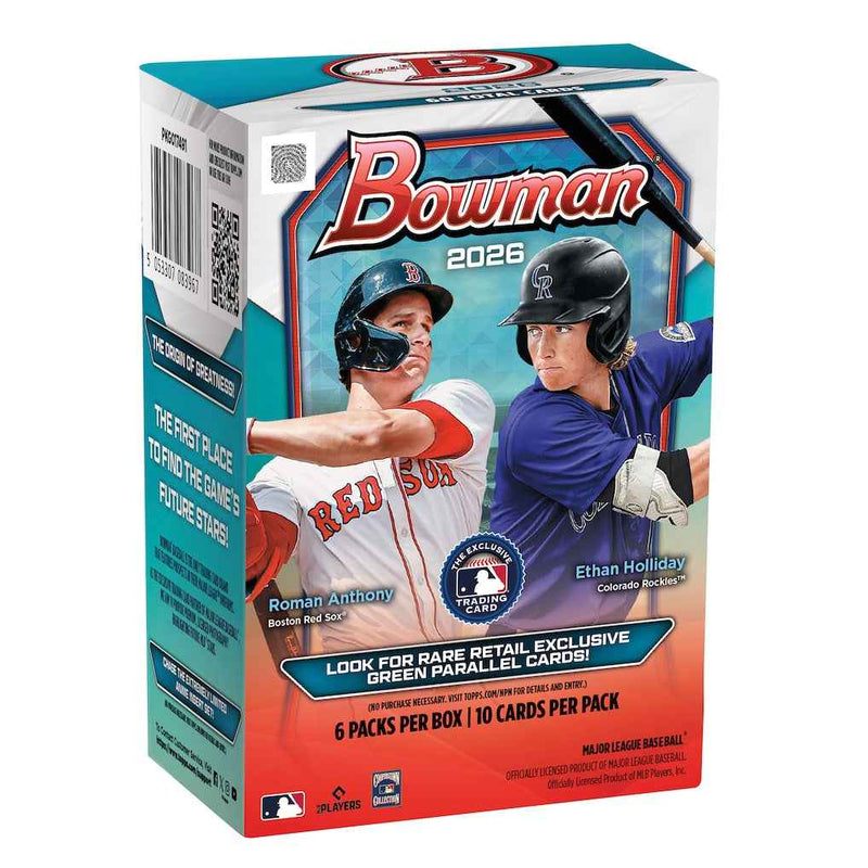 2026 Bowman Baseball Factory Sealed Value Box