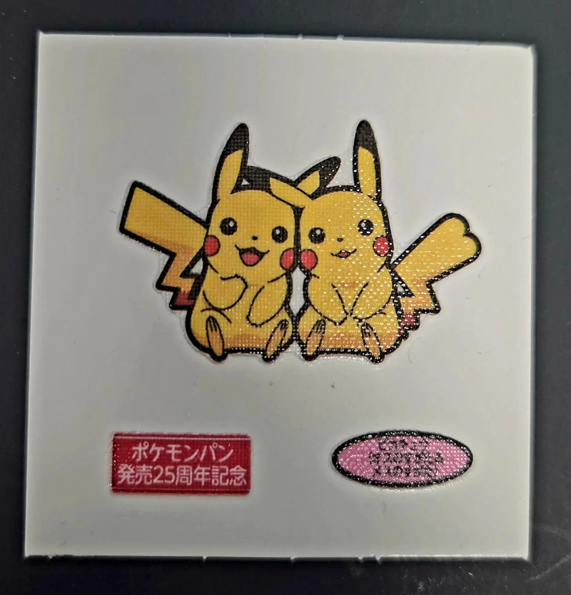 Pokemon Bread Seal Deco Character Sticker - Pikachu x 2
