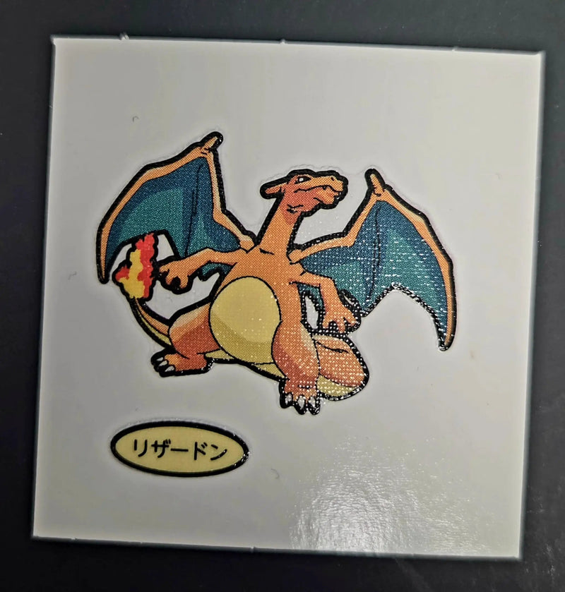 Pokemon Bread Seal Deco Character Sticker - Charizard