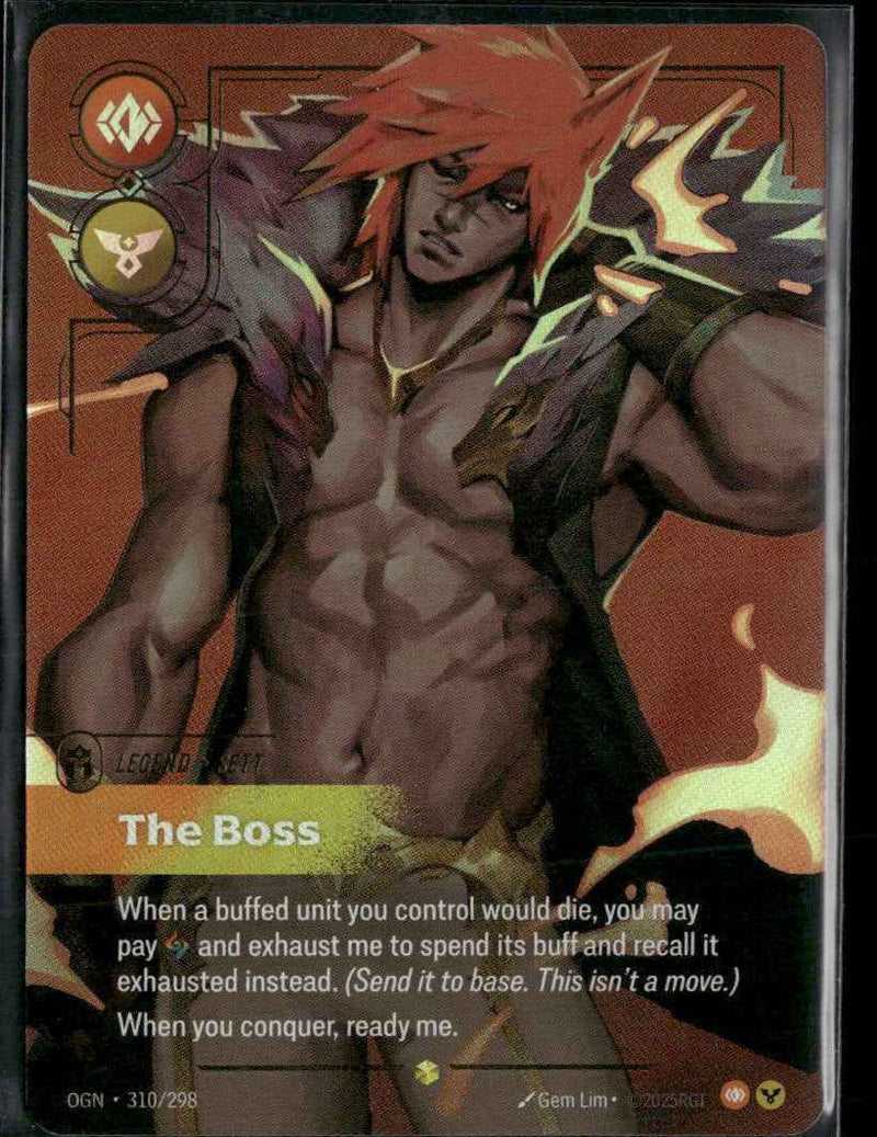 The Boss #310/298 Legendary - Riftbound Origins