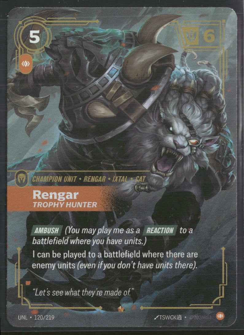 Rengar #120/219 - Riftbound