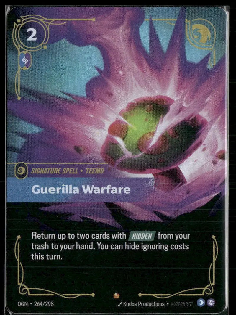 Guerilla Warfare #264/298 Rare - Riftbound Origins