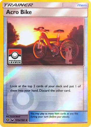 Acro Bike (Pokemon League) 123a/168 - League & Championship Cards Reverse Holofoil