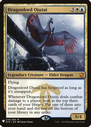 Dragonlord Ojutai (LIST-219/264) - The List Reprints