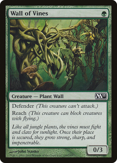 Wall of Vines (M11-199) - Magic 2011
