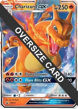 Charizard GX (SM Black Star Promo) SM211 - Jumbo Cards Holofoil