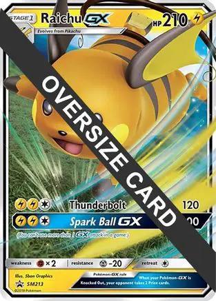 Raichu GX SM213 - Jumbo Cards Holofoil