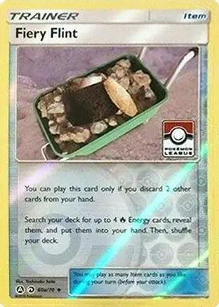 Fiery Flint (Pokemon League) 60a/070 - League & Championship Cards Reverse Holofoil