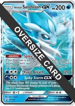 Alolan Sandslash GX SM236 - Jumbo Cards Holofoil