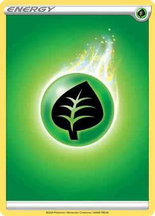 GrassEnergy  - SWSH01 Sword & Shield Base Set Reverse Holofoil