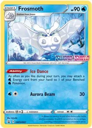 Frosmoth (Prerelease) SWSH007/307 - SWSH Sword & Shield Promo Cards Holofoil