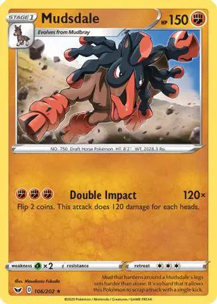 Mudsdale 106/202 - SWSH01 Sword & Shield Base Set