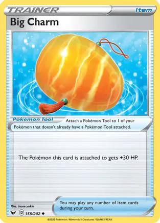 Big Charm 158/202 - SWSH01 Sword & Shield Base Set Reverse Holofoil