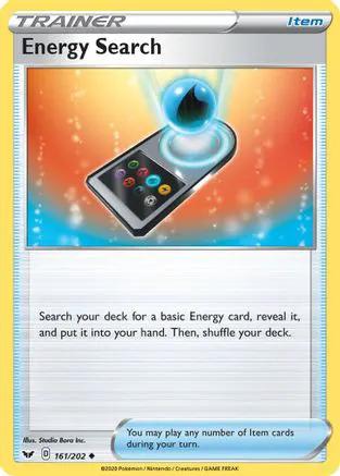 Energy Search 161/202 - SWSH01 Sword & Shield Base Set